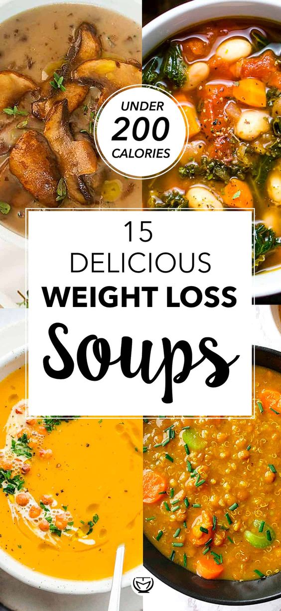 15 Delicious Weight Loss Soups
